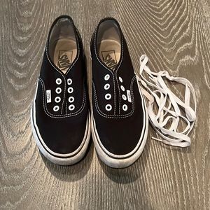 Vans Black Authentic Platform 2.0